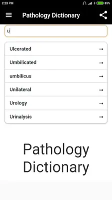 Pathology Dictionary android App screenshot 3